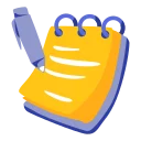 writing sticker by Flaticon